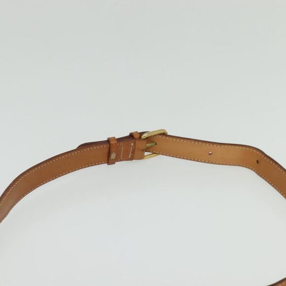 CELINE Macadam Canvas Shoulder Bag Pvc Brown Gold - Picture 8 of 12